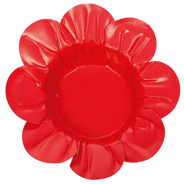 FLOR DE MIOSÓTIS COR LISA VERMELHO