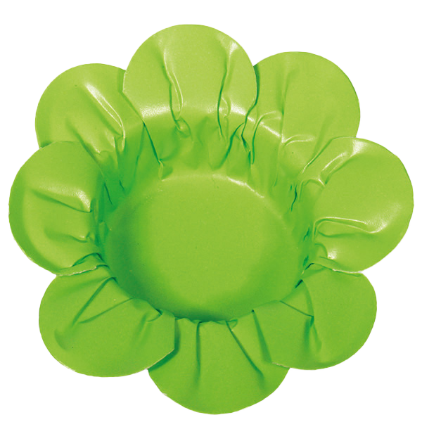 FLOR DE MIOSÓTIS COR LISA VERDE LIMÃO