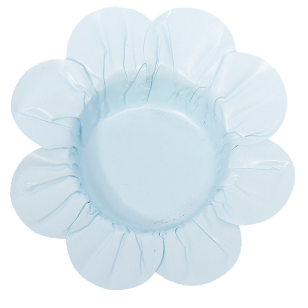 FLOR DE MIOSÓTIS COR LISA AZUL BEBÊ