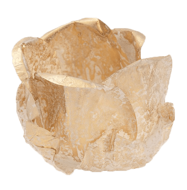 BOTÃO DE ROSA DOURADO DOURADO